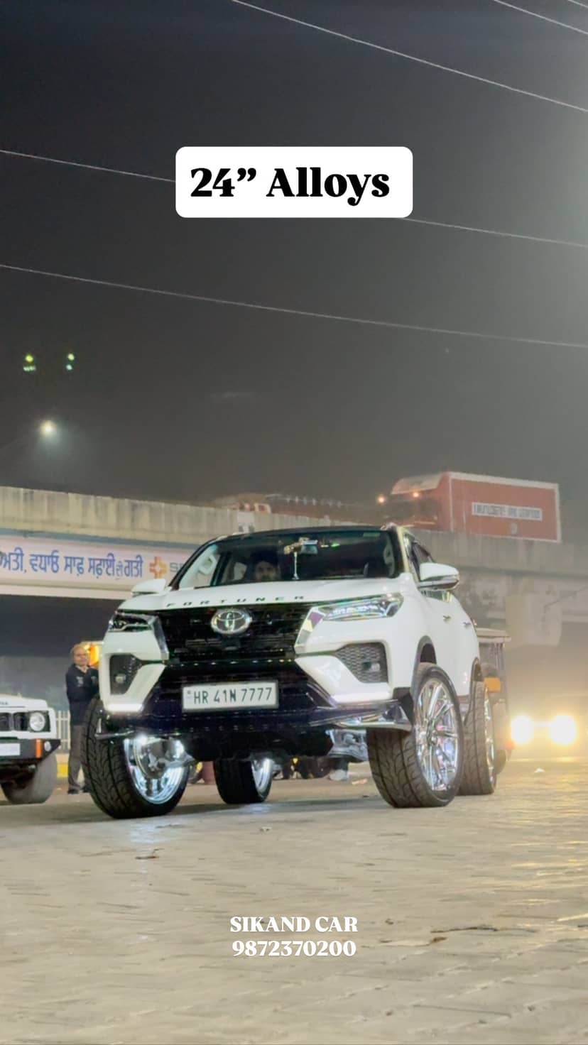 24 inch Alloy wheels for Fortuner