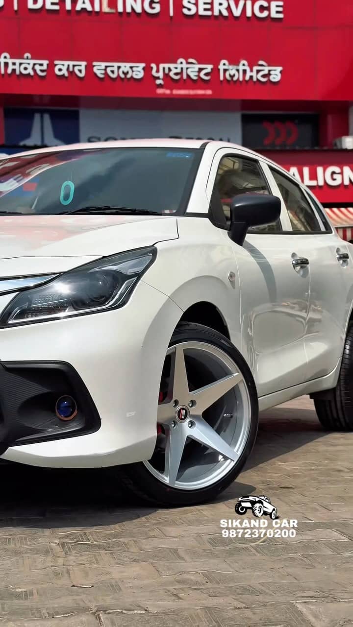 Baleno got new shoes 